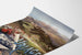 Vintage-Poster Uriage-les-Bains Isère Wanddekoration Berglandschaft