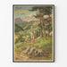 Vintage-Poster Uriage-les-Bains - Wanddekoration Berge & Natur