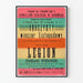 Vintage-Poster Polnischer Festabend im November Legion