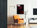 Jazz-Poster USA mit Musikern im roten Licht