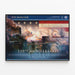 Historisches Wandbild zum 150. Jubiläum des USS Monitor – Gedenkposter — gerahmtes Bild an der Wand