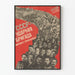Vintage sowjetischer Poster USRR und weltproletariat