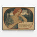 Vintage-Poster Verein Deutscher Bildender Künstler 1897 — gerahmtes Bild an der Wand