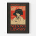 Vintage-Dekorationsposter Valerie Upton Miss A.D. Sedgwick für Nelson's Bibliothek
