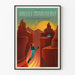 Dekoratives Poster Valles Marineris - Futuristische Marslandschaften