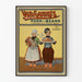 Vintage-Poster Van Camp's Boston Baked Pork and Beans zur Wanddekoration