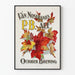 Vintage-Poster Van Nostrand's P.B. Ale - Herbstliche Wanddekoration