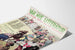 Norwegischer literarischer Vintage-Poster – 12 Dichter des 20. Jahrhunderts