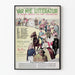 Norwegischer literarischer Vintage-Poster – 12 Dichter des 20. Jahrhunderts