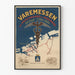 Vintage-Poster Messe Kristiansund 1934