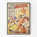 Vintage-Poster Vélodrome de l'Est - Retro-Sportwanddekoration
