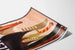 Dekoratives Vintage-Poster Venedig - Gondeln und bunte Palmen