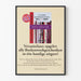 Literaturposter für die Boekenweekgeschenken 1984–2000 – Vintage-Wanddekoration