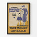Vintage-Poster Kleidung Conchon Quinette Paris-Tailleur Lamballe