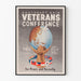 Vintage-Poster der Konferenz der Veteranen Südostasiens 1952