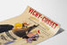 Vintage-Poster Vichy-Cusset Quelle Andreau Wanddekoration