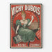 Vintage-Poster Vichy Dubois Quelle Kalt für Wanddekoration
