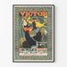 Vintage-Kunst-Poster von Victor Bicycles für Wanddekoration