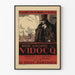 Vintage-Poster Vidocq René Navarre - alte Kinoraumdekoration