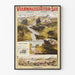 Vintage-Poster vom Vierwaldstättersee und Luzern