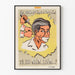 Vietnamesischer Vintage-Wanddekoration Poster