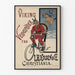 Werbeplakat Vélocipède Viking L. H. Hagen & Co Christiania