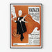 Vintage-Poster norwegischer humoristischer Vikingen-Journal