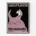 Vintage-Poster Vild Kjærlighet für Wanddekoration