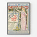 Vintage-Poster Blumenprozession Brüssel 1894