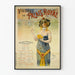 Vintage-Poster Besuch des Königlichen Palastes – Elegante Wanddekoration