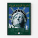 Dekoratives Poster der Freiheitsstatue auf Paschtu - Voice of America