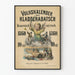 Vintage-Poster Volkskalender des Kladderadatsch 1860