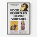 Poster Kinderboekenweek 1985 - Illustration Affe und Kinderbücher