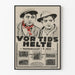 Vintage-Poster Vor Tids Helte - Kinoposter der 1920er Jahre
