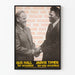 Vintage-Wahlposter Gus Hall und Jarvis Tyner