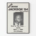 Wahlkampfposter Jesse Jackson 1984
