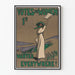 Poster Stimmen für Frauen - Vintage-Frauenrechts- Wanddekoration