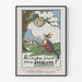 Vintage-Werbeplakat Antalgyl Wanddekoration