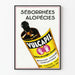 Vintage-Poster Vulcapil Lotion Schwefel – Retro-Medizinische Wanddekoration