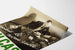 Vintage-Werbeplakat Vulcase für Retro-Wanddekoration