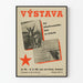 Vintage-Poster Ausstellung Kampf für die Freiheit des jugoslawischen Volkes 1946