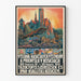 Vintage-Poster Ausstellung von Feuerwehr- und Industrieausrüstung 1922