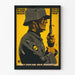 Vintage Wandposter Soldat der Reichswehr