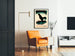 Dekoratives Poster Hahn « Wait For Daylight » Vintage