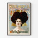Vintage-Poster Waite's Comedy Co. Belle Stevenson - Retro-Wanddekoration