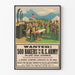 Vintage-Poster für die Rekrutierung von Bäckern in der amerikanischen Armee