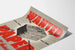 Vintage-Poster Wanted Paper - Retro-Wanddekoration