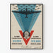 Vintage-Poster Kriegsflugzeuge 1942-1943 USA