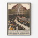Vintage-Poster Zürich Paradeplatz 1913 Wanddekoration