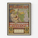 Vintage-Poster Washburn Instruments – Mandolinen, Gitarren, Banjos